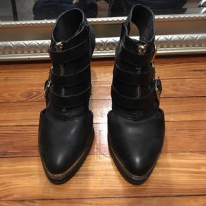 Black Aldo Booties